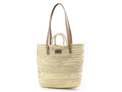 Bolso shopper palma natural